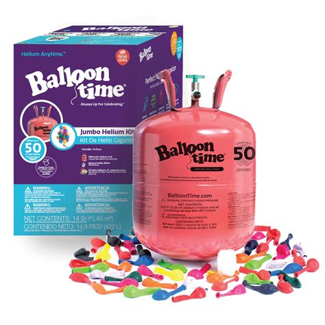 balloon time helium balloon kit|More.